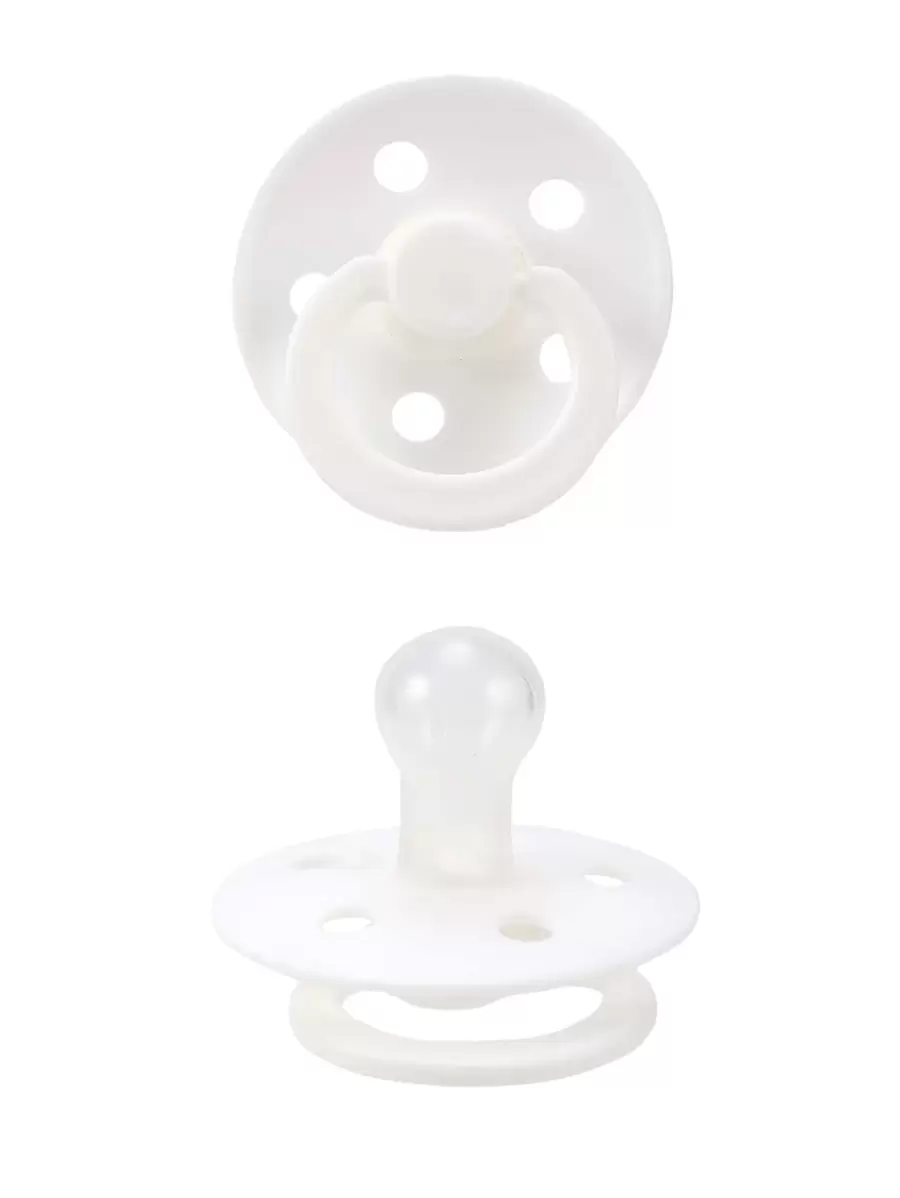 1 Miếng Huyền diệu Núm vú giả In Nhiều màu Thiết kế ( Thích hợp Đối với 0-6 Tháng Em bé Với Kích thước nhỏ , 6-36 Tháng Em bé Với Kích thước lớn ) Chế tạo Của Mềm mại & An toàn Silicone , Tức thì Xoa dịu & Điềm tĩnh Xuống Em bé Đối với Ngủ Và Dễ - trắng - Xem 1