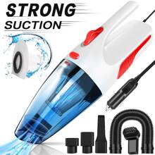 Aspirador blanco con cable de coche - Blanco - Ver 1