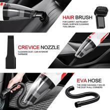 Aspirador blanco con cable de coche - Blanco - Ver 4