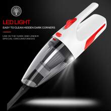 Aspirador blanco con cable de coche - Blanco - Ver 5