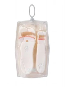 2入組貓爪形狀睫毛夾帶矽膠墊,便攜和迷人設計,合適適合女士,女孩和全部眼睛形狀