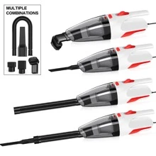 Aspirador blanco con cable de coche - Blanco - Ver 9