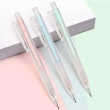 Aesthetic Mechanical Pencils - 3PCS Pastel Mechanical Pencils for Kids, Pink & Blue & Green 3 Colors, Cute Mechanical Pencil with Eraser Refill for Students Writing, Drawing - Nhiều màu - Xem 6