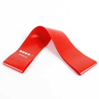 黃色的健身蹲彈力帶