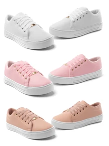 Women Casual Shoes - Rosa Oxidada - Ver 3
