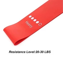 Yellow Fitness Squat Resistance Band