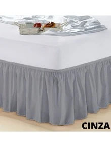 Bed Skirts - 灰色 - 查看 1