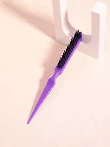 女士美发梳套装，3件套，包括定型梳、蓬松梳和尖尾梳，适合夜间美发，包含梳子、解结梳、球形梳、迷你美发梳套装、木梳、发梳、梳子、理发师、美发工具、美发产品、背梳、护发、发梳、背梳、造型梳、卷发梳、定型梳、梳子、梳发、美发梳套装、梳发、卷发梳、解结梳、女士发梳、头发、旅行、美发产品、美发工具、美发用品、理发师、理发师配件、理发店、美发设备 - 紫色 - 查看 3