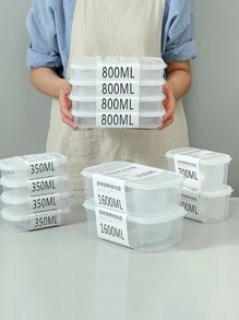 1入組塑膠保鮮盒蔥姜大蒜便攜收納密封盒冰箱收納盒