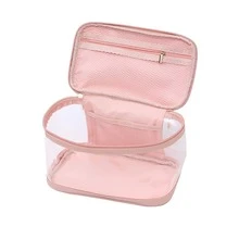 Túi đựng mỹ phẩm màu đen Túi đựng đồ trang điểm Hộp đựng đồ trang điểm Hộp đựng đồ trang điểm - màu đen - Xem 9