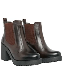 Women Fashion Boots - Rỉ Nâu - Xem 2