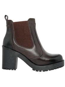 Women Fashion Boots - Rỉ Nâu - Xem 3