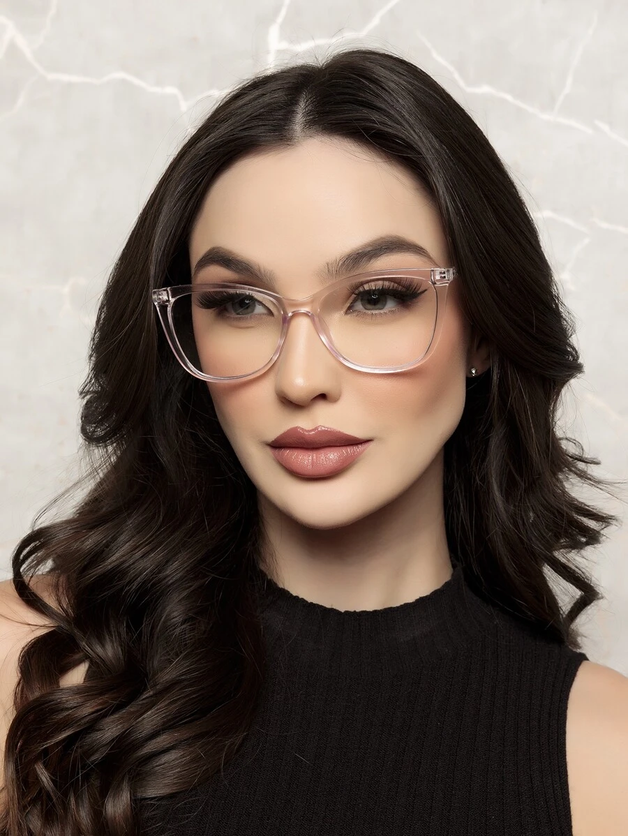 Women Eyeglasses - 黑色 - 查看 1