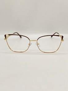 Women's Eyeglass Frames - 鏽棕色 - 查看 1
