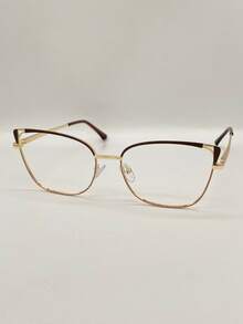 Women's Eyeglass Frames - 鏽棕色 - 查看 2