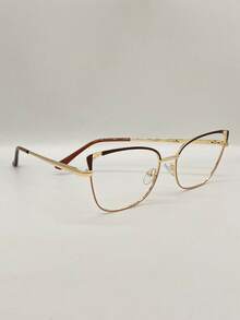 Women's Eyeglass Frames - 鏽棕色 - 查看 3
