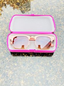 男性時尚眼鏡,優雅時尚的禮物送給朋友 - 粉色 - 查看 5