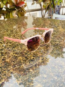 男性時尚眼鏡,優雅時尚的禮物送給朋友 - 粉色 - 查看 6