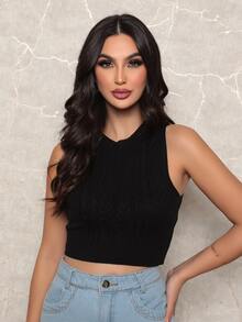 Women Tank Tops & Camis - màu đen - Xem 2