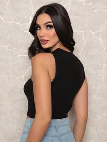 Women Tank Tops & Camis - màu đen - Xem 5