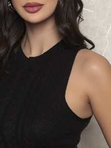 Women Tank Tops & Camis - màu đen - Xem 4