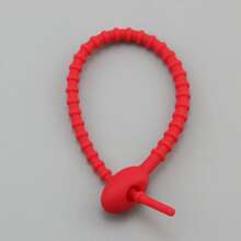 10pcs Random Color Reusable Cable Zip Ties, For Phone Charging Cable Wire Labels Desk Car And Travel Essentials Accessories - Multicolor - View 8