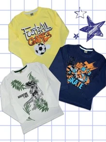 Tween Boys Shirts - Nhiều màu - Xem 1