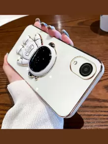 Arthur Capas Capinha de Celular Luxuosa com Suporte Astronauta para Samsung A03 CORE - Multicolorido - Visão 6