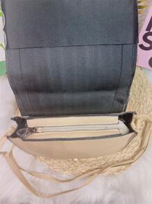Women Crossbody - Màu be - Xem 4