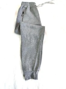 Men Pants - 淺灰色 - 查看 1