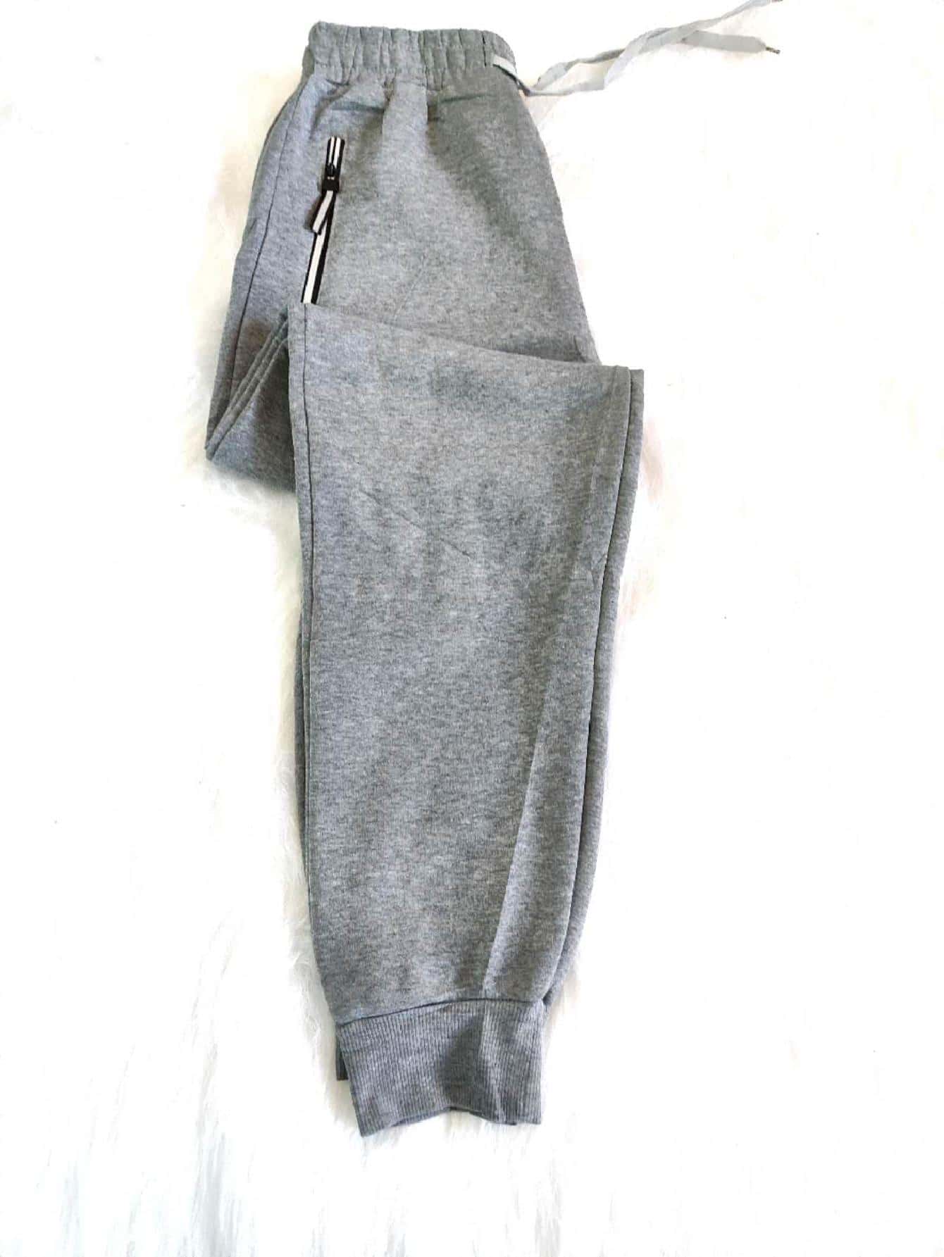 Men Pants - 淺灰色 - 查看 1