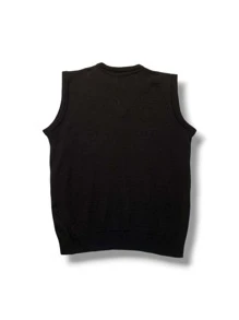 Men Knit Tops - Black - View 5