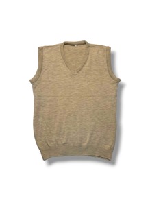 Men Knit Tops - 米色 - 查看 2