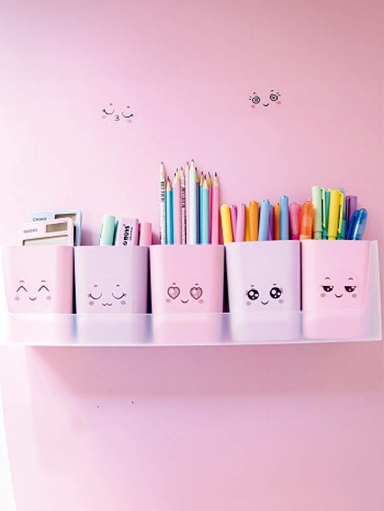 File Trays Back To School - tozlu pembe - Görünüm 3