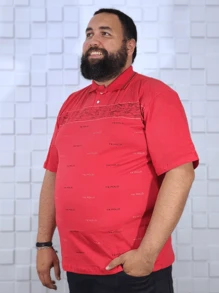 Men T-Shirts - 紅色 - 查看 2