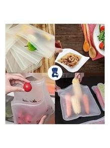 Bluelander -Friendly Storage Bags, 10 Pieces. - Clear - View 6