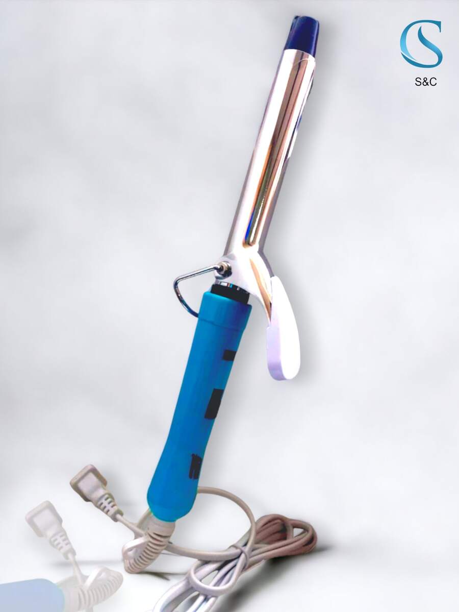 Tenaza Rizadora De Cabello En Forma De Tubo Metalico