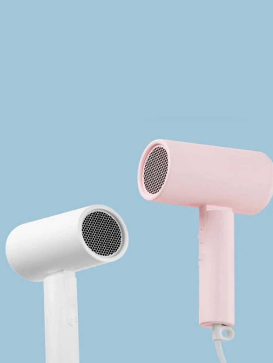 Mini Foldable Portable Hair Dryer Compact 2 Speed Design. - Dusty Pink - View 1