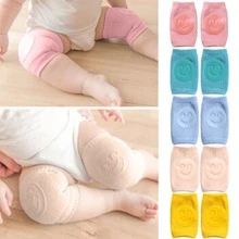 5 Piezas de Rodilleras Para Bebe Con Antideslizantes , Rodilleras Antideslizantes Para Gateadores Y Niños , Niñas Pequeños , colores surtidos - Multicolor - Ver 6