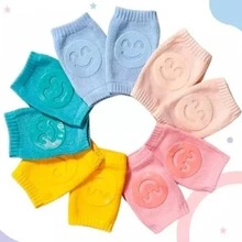 5 Piezas de Rodilleras Para Bebe Con Antideslizantes , Rodilleras Antideslizantes Para Gateadores Y Niños , Niñas Pequeños , colores surtidos - Multicolor - Ver 4