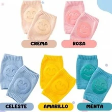 5 Piezas de Rodilleras Para Bebe Con Antideslizantes , Rodilleras Antideslizantes Para Gateadores Y Niños , Niñas Pequeños , colores surtidos - Multicolor - Ver 2