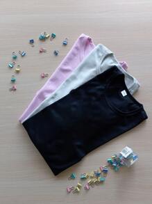 Paquete de 12 piezas de playeras con diseños de caricaturas - Multicolor - Ver 6