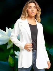 Women Coats - trắng - Xem 3