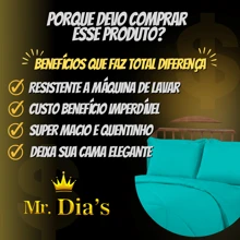 Mr Dias Kit Edredom Casal Queen Com 2 Fronhas De Brinde Margarida Cama Box