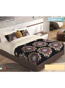 Cobertor de Borrega Carol - Blanco y Negro - Ver 2