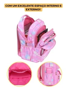 Women Functional Backpacks - 淺灰紫 - 查看 6