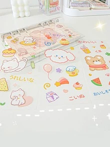 卡通圖案剪貼簿貼紙 - 彩色 - 查看 6