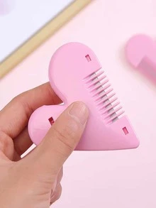 1pc Heart Dual Sided Hair Removal Pad