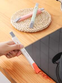 1 pieza Cepillo esquina & ranura para limpieza de cocina - Multicolor - Ver 6