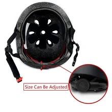 Skateboard Bike Helmet, Lightweight Adjustable, Multi-Sport for Bicycle Skate Scooter, 3 Sizes for Adult Youth & Kids